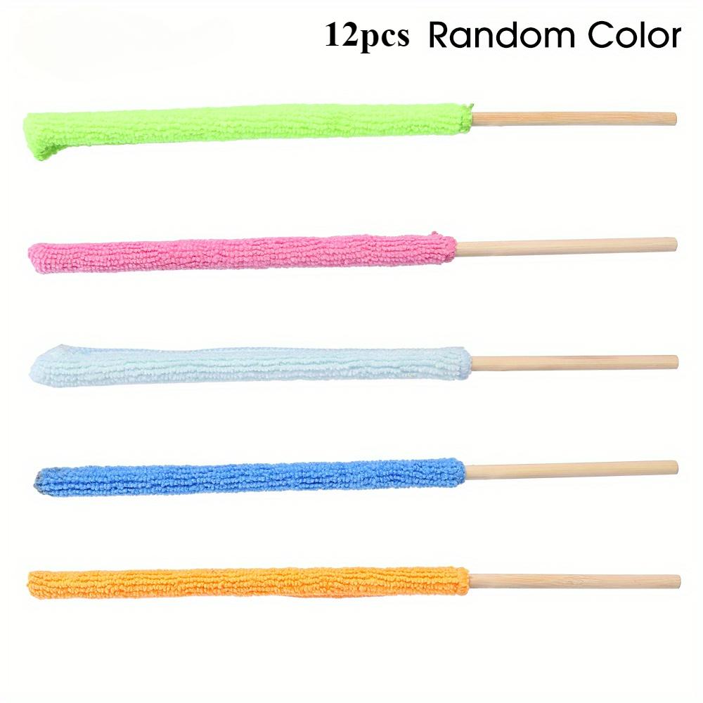 

New12pcs/set Car Detail Cleaning Brush Long Handle Air Conditioning Louver Narrow Dust Collector Rod Car Washing Cloth Brush Too