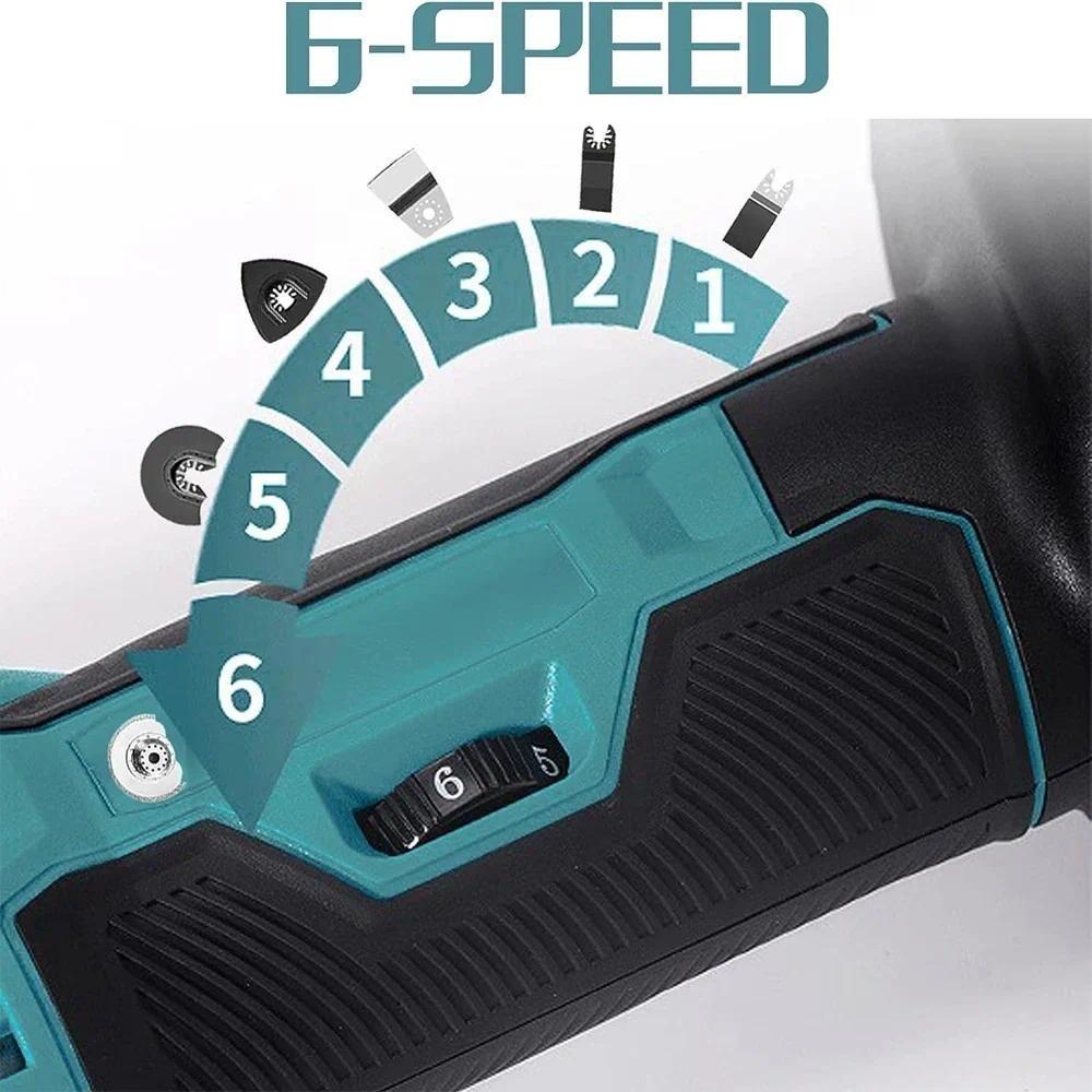 Brushless Electric Oscillating Variable Speed Trimmer Saw Renovation Power Machine Multi-function Tool