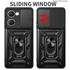 Slide Lens Armor Funda for Vivo Y03 Y18E 4G Y28S 5G Global Case Magnetic Rotate Ring Stand Cover for Vivo Y18 Russia India Case