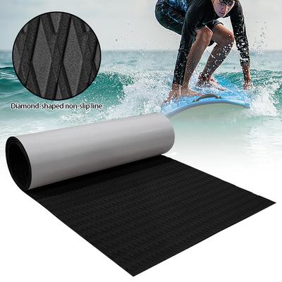 EVA Traktionsschaum Surfbrett Jetski Pads Anti-Rutsch-SUP Paddleboard Bootsdeckmatte Wasserfahrzeug Wassersport Bodenmatte 410x1200mm