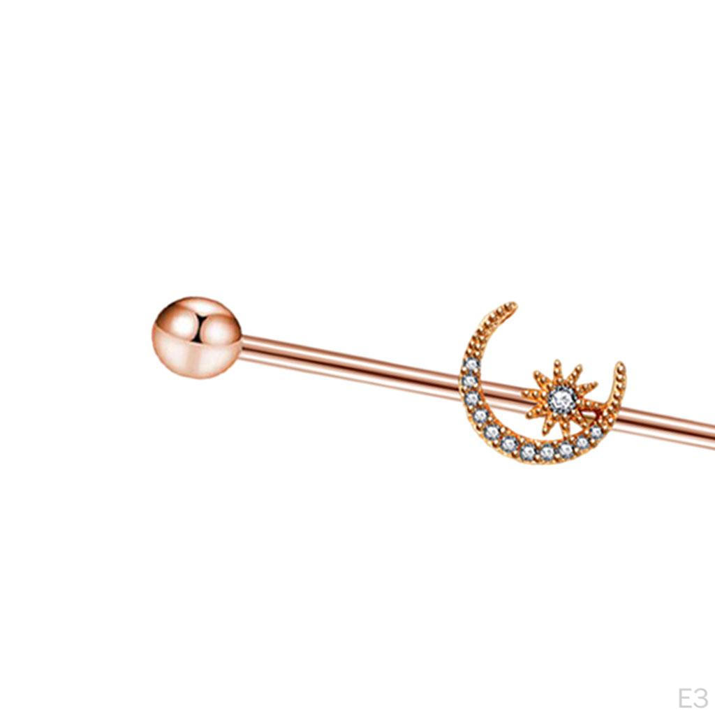 Elegant Stainless Steel Barbell Jewelry for Special Occasions