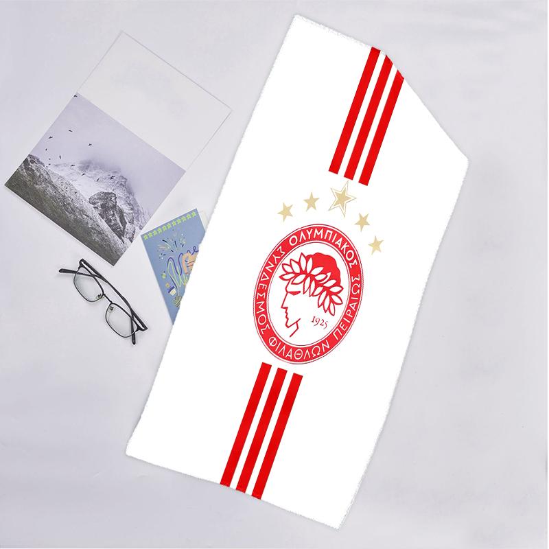 Olympiacos Fc Fashion Beach Towel: Ideal for Summer Adventures Soft, absorbent and quick drying suitable for swimming and bathing