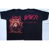 Slayer Repentless Heren T-shirt Korte Mouw Katoenen T-shirts Vintage Metal Band Tops Y2k Merk T-shirt Zomer Heren Dames Kleding