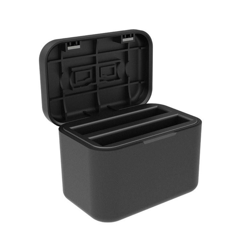 Efficient Battery Charging Case for X4 Camera Battery Fast Charging Docking Station Storage Box USB C Charge Port