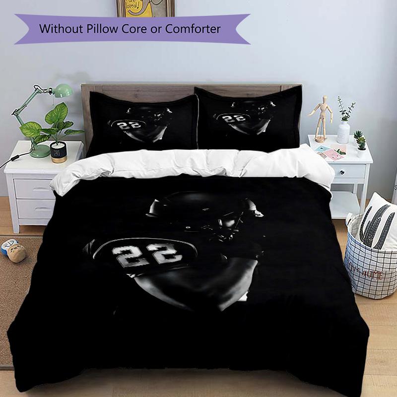 

3 шт. Комплект постельного белья «Раскрывая легенду» (1 Пододеяльник + 2 Наволочки, Без Наполнителей), Этот постельный комплект с принтом мягкий и удобный, Su 135x200cm