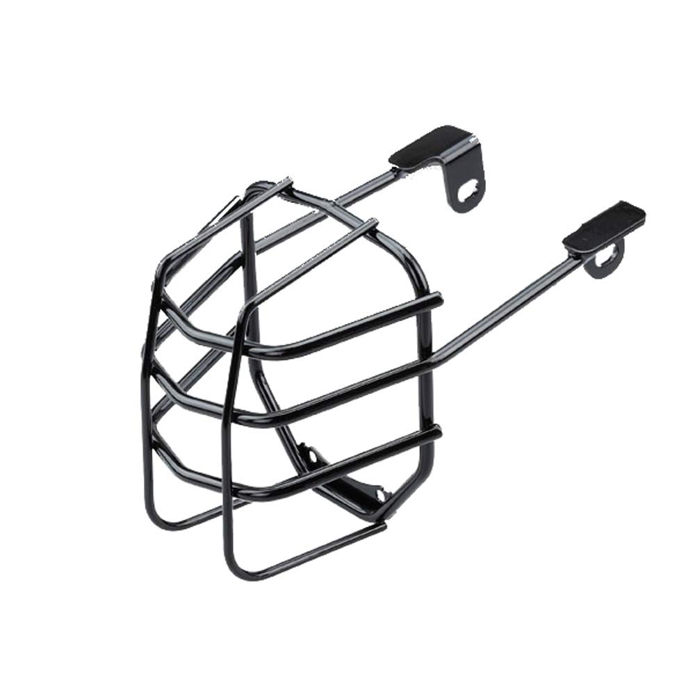 Kijima Motorradteile Rückleuchtenschutz Steinschlagschutz Stahl Schwarz Finish Super Cub Custom Parts Cub/Cross 50/110 203-140