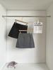 2026 Autumn/Winter Korean Style Polka Dot Woolen A-Line High-Waisted Slimming Skirt