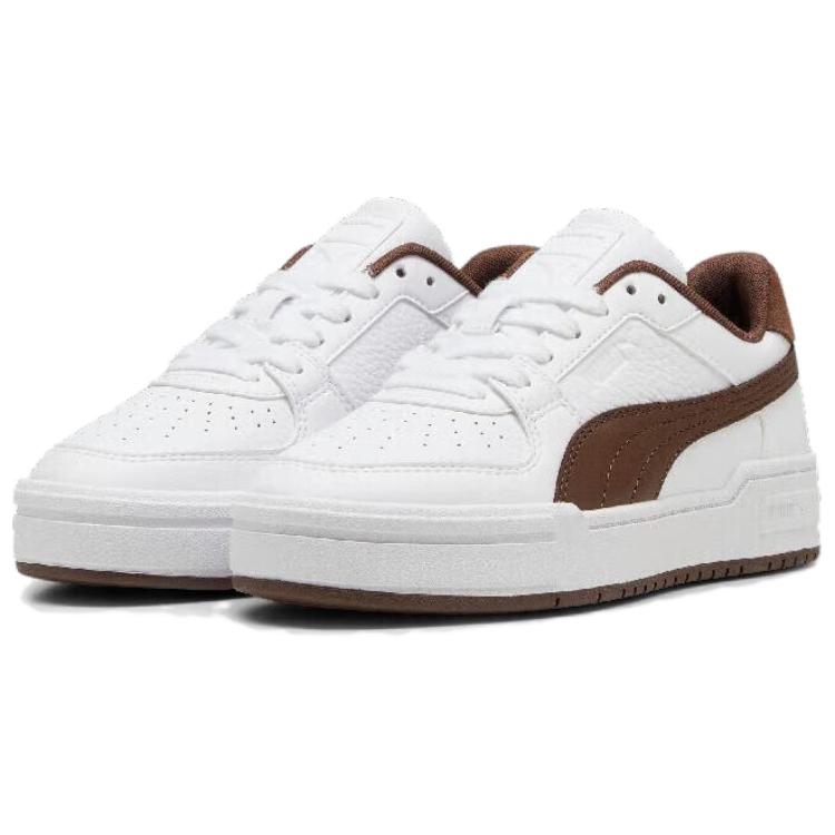 Puma CA Pro Women's White Espresso Brown 394749-09