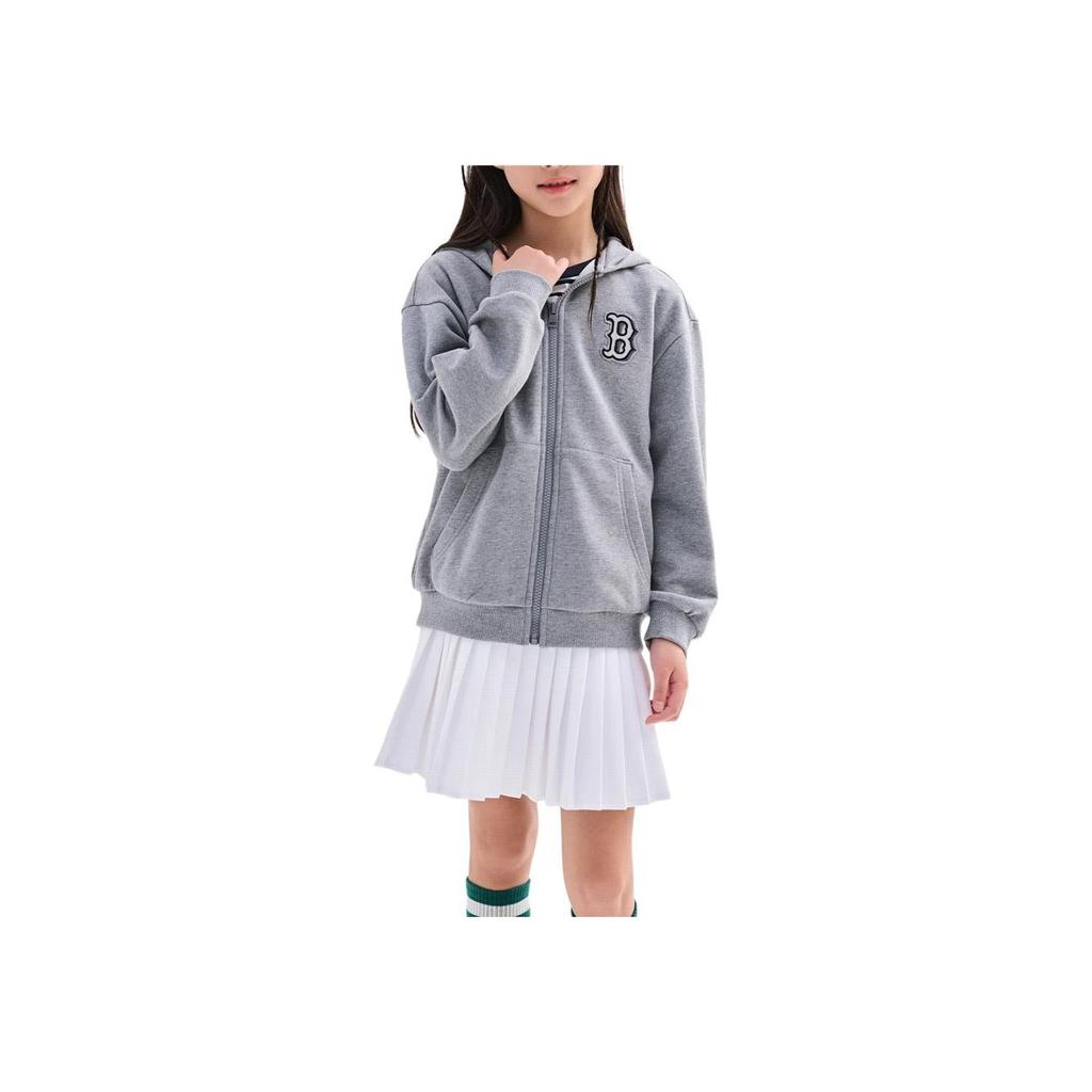 New MLB Boston Red Sox Jacket Gray Kids' 7AHDB0334-43MGS