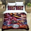 3D Print 3D Print Demon Slayer Anime Bedding Set Double Twin King Duvet Cover Comforter Pillowcase Boys Girls Adults Bedroom