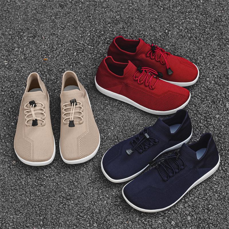 MCTIN New Mesh Women's Sneakers Breathable Match Walking Shoes Summer Wide Toe Barefoot Shoes Men