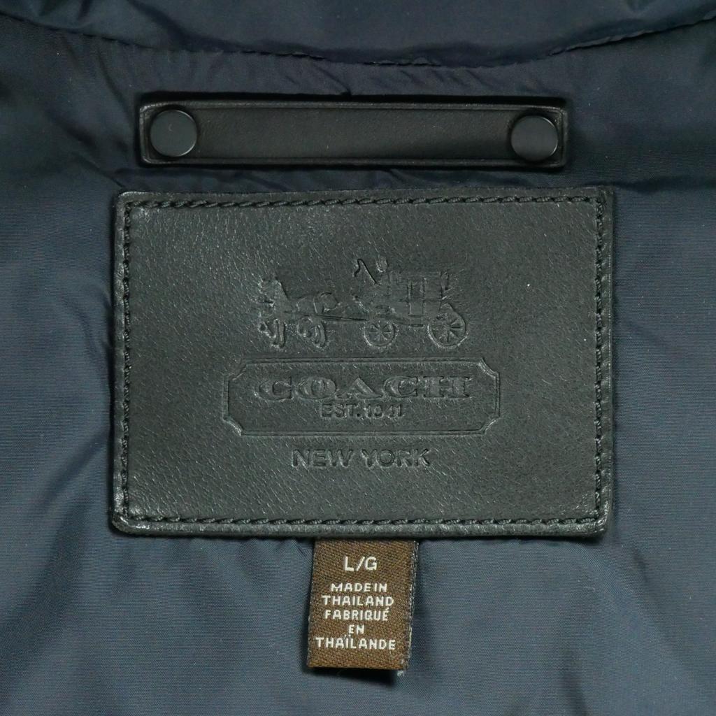 Men's 2 In 1 Navy Down Jacket