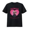 Pitbull Party After Dark Tour Mr Worldwide Maglietta alla moda elegante per i fan vintage lavata versatile abbigliamento da stilista