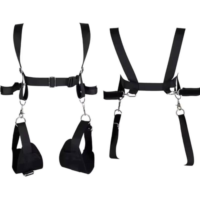 BDSM Bondage Love Slings For Couples Sex Swing Set With Adjustable Strap Adult Sex Toy Soft Plush Padding Mat Sex Restraints Toy