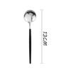 Stainless Steel Cutlery Set Black Gold Dinnerware Knives Fork Spoon Dinner Set Kitchen Western Tableware Silverware
