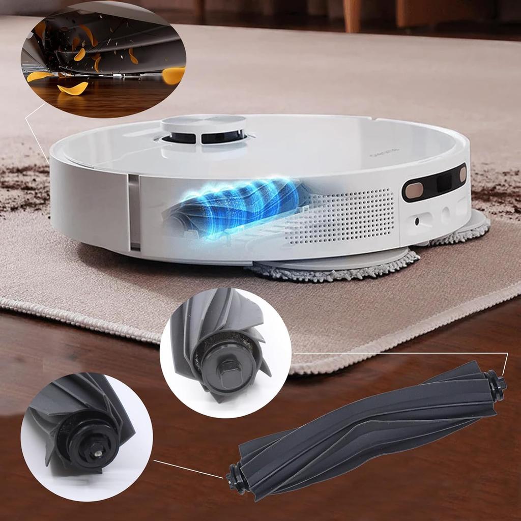 For (Dreame L10s Pro Ultra Heat / L10s Ultra Gen 2 / Dreame D20 Ultra / Mova E30 Ultra) Main Side Brush Filter Mop Cloth Bag