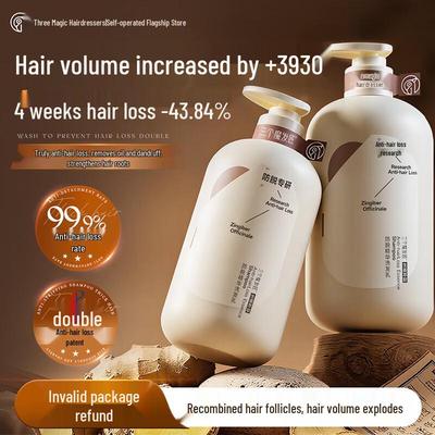 Three Magicians Ingwer Anti-Haarausfall Shampoo