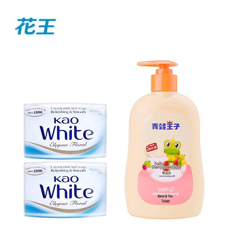 Kao Floral Soap  Prince Frog Shampoo Duo