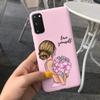 For Samsung Galaxy S20 5G S20+ Case Cover Fashion Soft Silicone Macaroon Phone Cases For Samsung S20 FE S 20 Plus S20Plus Funda