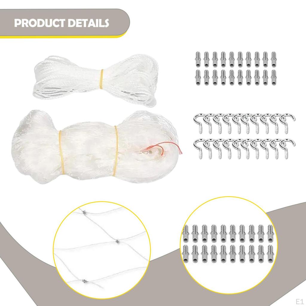 Cat Balcony Net Protection Barrier Nylon Anti Fall Reinforced Netting Pet Mesh Fence for Stair