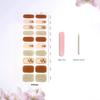 Mixable Gel Semi-baked Gel Nail Stickers 5D Nude Transparent Baking Lamp Extended Phototherapy Nail Stickers