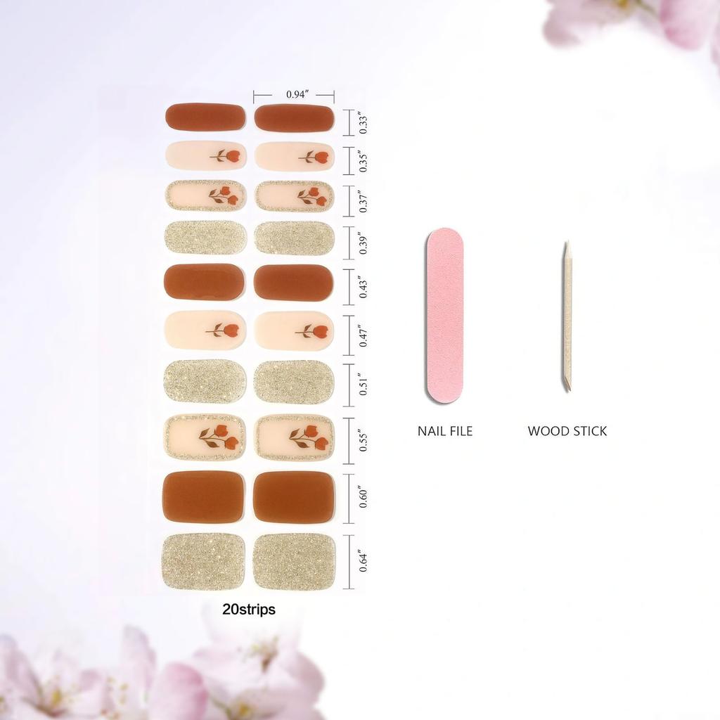 Mixable Gel Semi-baked Gel Nail Stickers 5D Nude Transparent Baking Lamp Extended Phototherapy Nail Stickers