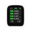 Humidity Detector 8-in-1 Indoor Air Quality Monitor Smart Air Quality Sensor  PM 2.5