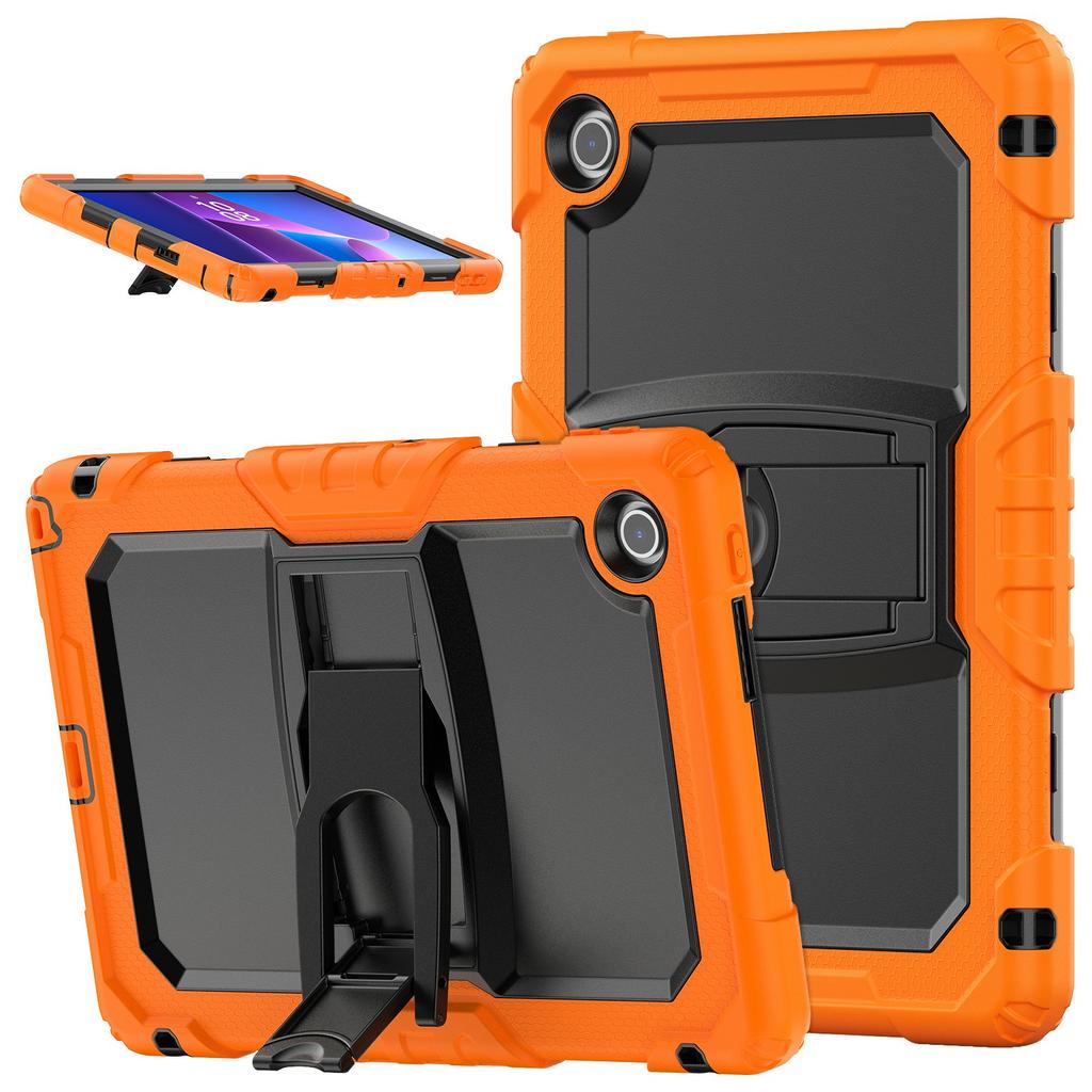 For Lenovo Tab 10.1 (2025) TB-311XU/Tab TB311FU Case Kickstand PC+Silicone Shockproof Tablet Cover