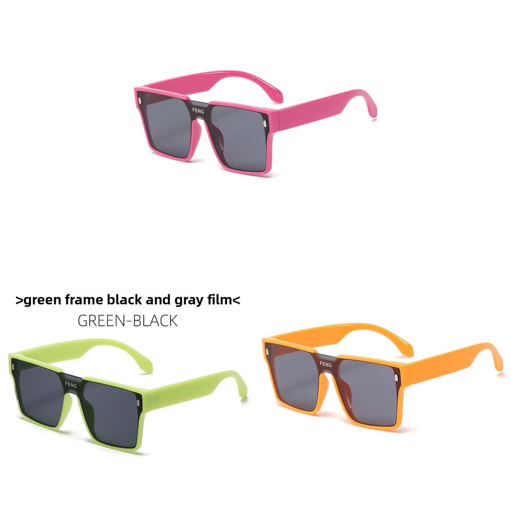 Retro Yellow Sunglasses Women Men Uv400 Sunshade Driving Party Fashion Accessory