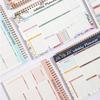 B5 English Weekly Planner: Coil Notebook for Time Tracking, Life Logging, and Meal Management