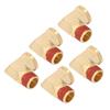 5PCS Elbow Brass Pipe Fitting Solid Brass 1 2in NPT Male To Female 90 Degrees  Pipe Elbow Fitting with Leak Proof