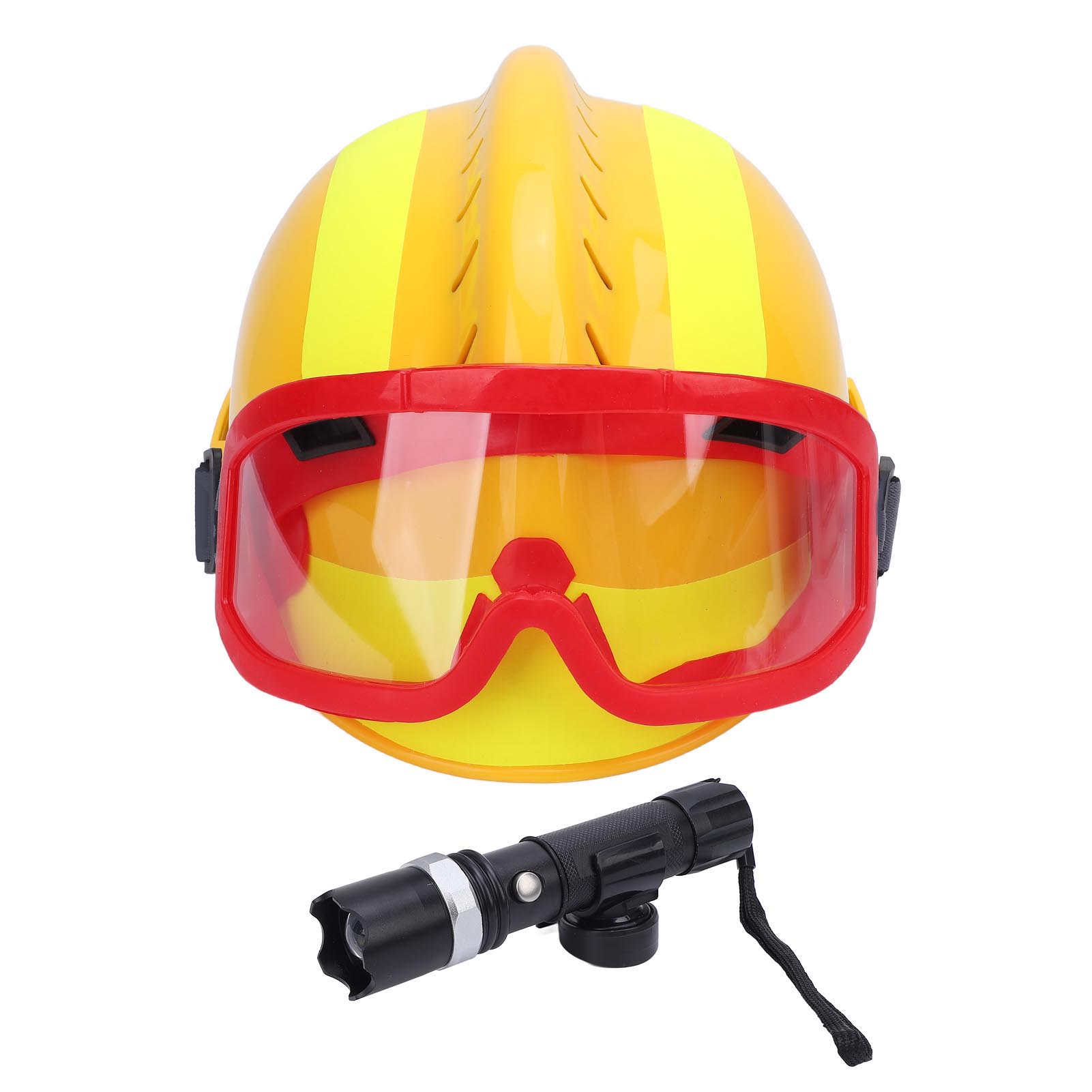 

Спасательная каска для работы на высоте, защитная каска с подсветкой, прорезями, вентилируемая, из поликарбоната для чрезвычайных ситуаций, землетрясений Yellow