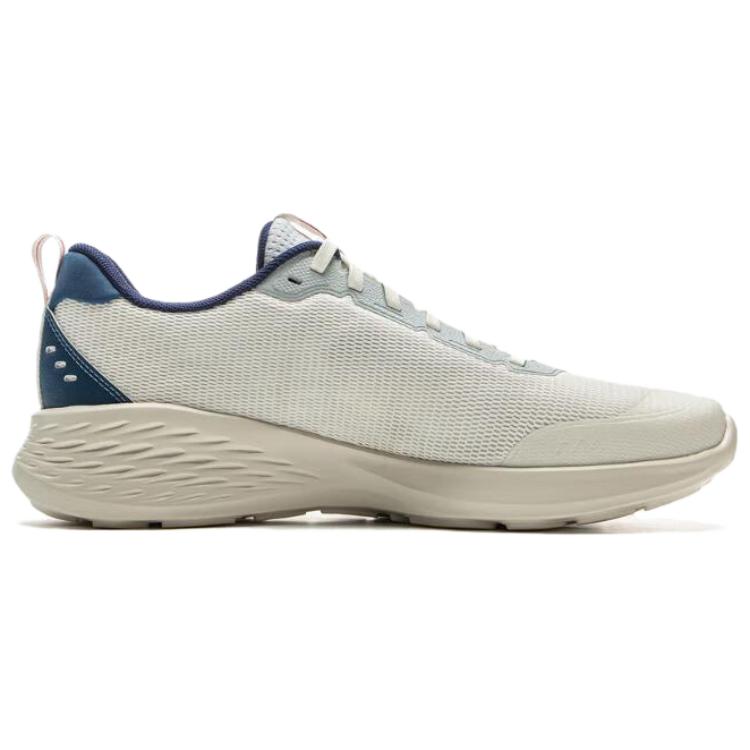 New LiNing Light Cloud Abrasion Resistant Slip Resistant Low Top Casual Running Shoes Men's White Blue ARSV087-5