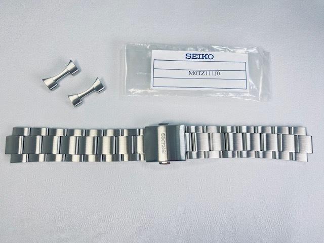 M0TZ111J0 SEIKO 20mm Stainless Steel Bracelet for SARG001/ SARG003/ 6R15-02N0, SARW015/ 6R21-01A0