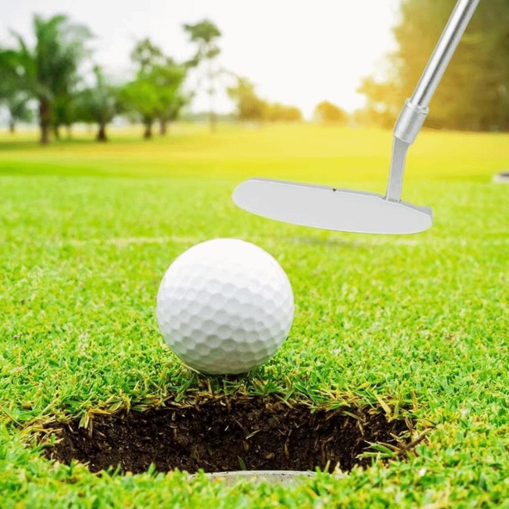 Aluminum Golf Putter Set Detachable Putter Golf Push Rod Mini Golf Equipment  Home Putting