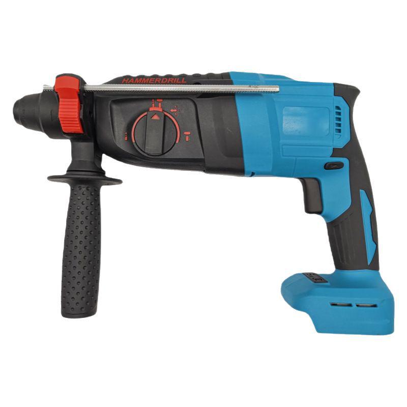 3-in-1 Brushless High-Power Electric Hammer Drill with Lithium Battery for Wall Drilling, Hole Making, and Shoveling