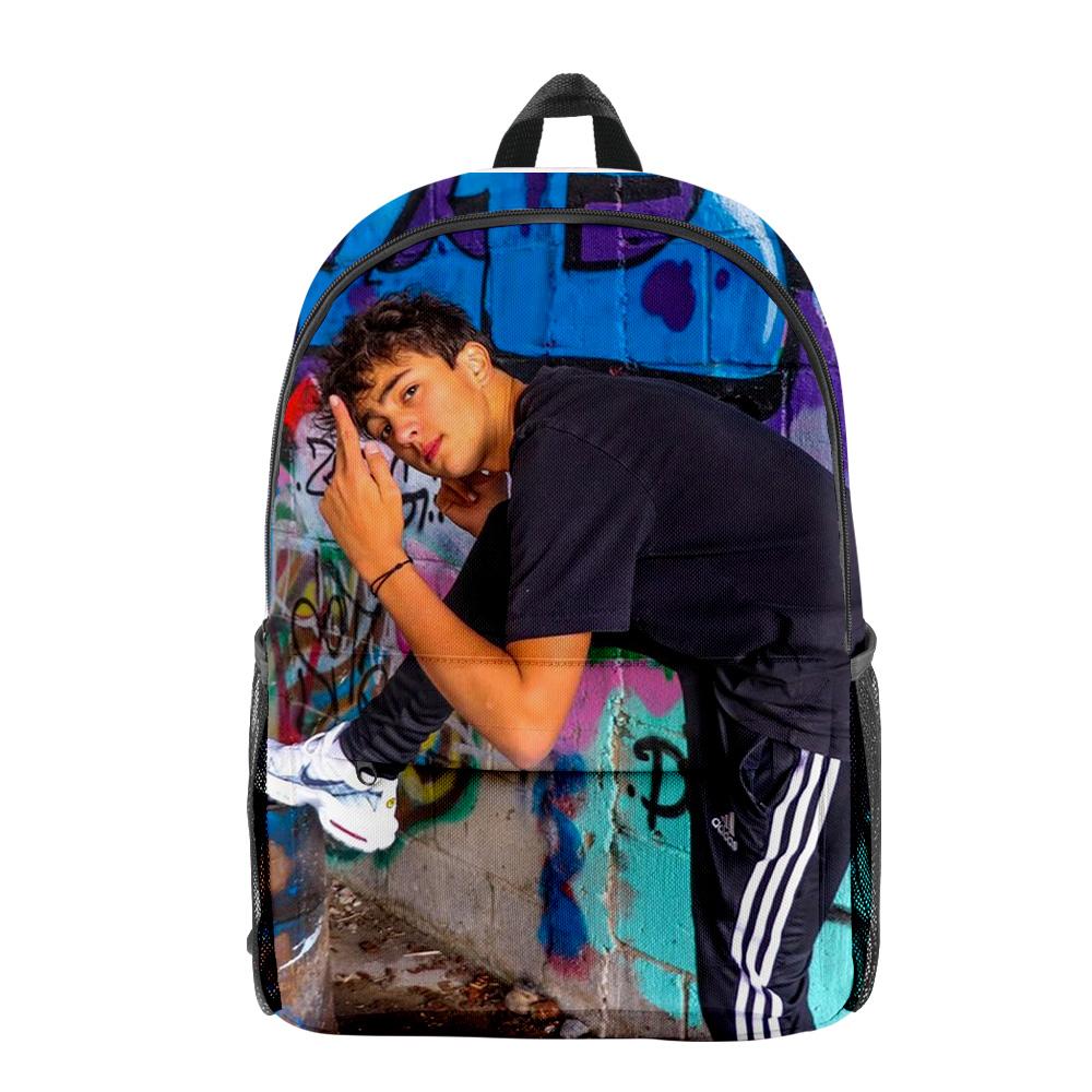Classic Peculiar Novelty Cool inoxtag pupil Bookbag Notebook Backpacks 3D Print Oxford Waterproof Boys/Girls Travel Backpacks