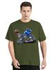 Motorrad Tshirt Mit Hon Motorcycle Transalp New Summer T Shirts Unisex 100 Cotton Cool Tees Harajuku