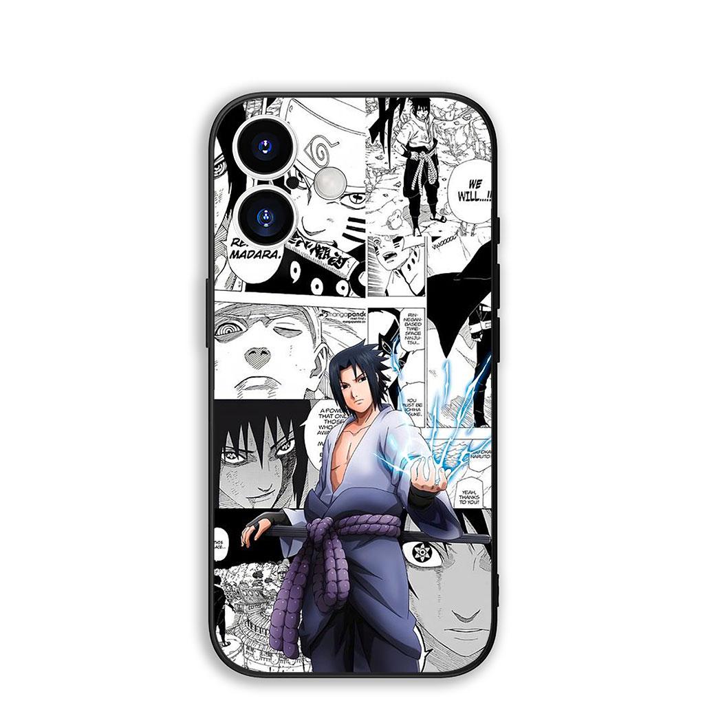

Cover for OPPO A40 A80 A60 A38 A79 A15 A16 A17 A18 A58 A78 A57 A53 A40M 4G 5G Protective Phone Case Uchiha Itachi Sasuke Narutos OPPO A54S