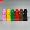 10 peças Blocos MOC Figura Corpo Estátua Micro Peça de Xadrez 85863 16478 90398 Personalizado em Branco Sem Impressão Blocos de Construção Brinquedos para Crianças