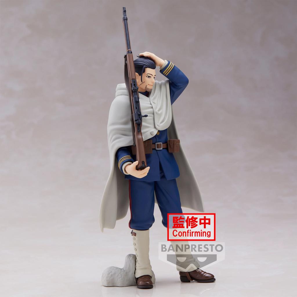 BANPRESTO Zlatá figurka Kamuy Ogata Hyakunosuke