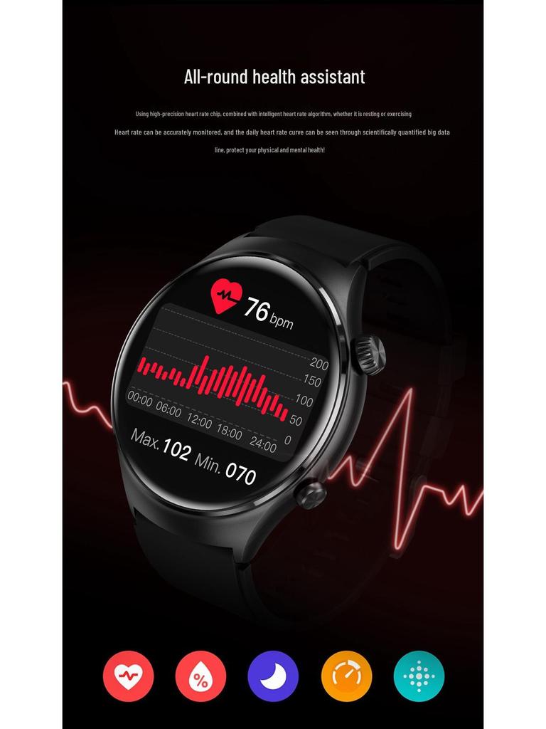 GT5 Pro Smartwatch: HD Bluetooth Call, Waterproof, NFC, Sports Bracelet