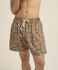 Billalei Dusty Olive Paisley Men'S Swim Shorts - Vintage Olive