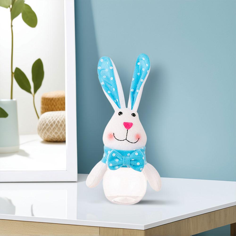Easter Bunny Candy Jar Decorative Easter Gift Box Storage Container Perfect for Easter Basket Stuffers & Decorations