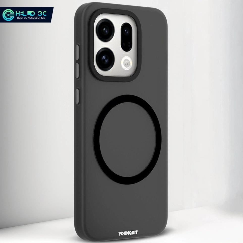 

Youngkit Circuit Texture magnetic case for OPPO Find X8/9 shockproof for Find X9 Pro case drop resistant OPPO case oppox9pro