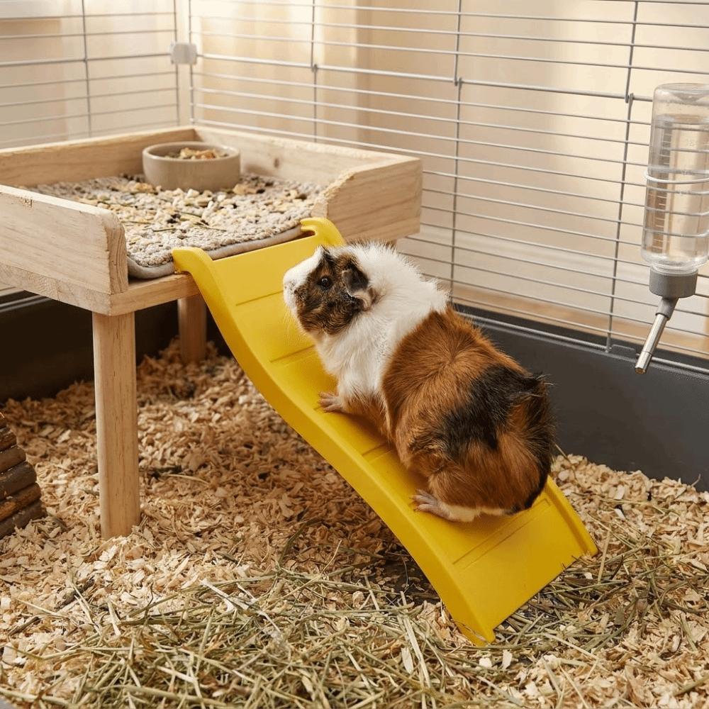 Creative Colorful Hamster Climbing Ladder Interactive Wave Shape Guinea Pigs Bridge Decorative Hedgehog Ladder Small Animals