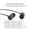 SoundMAGIC E11D Stereo Koptelefoon met 10mm Metalen HiFi USB-C In-Ear Drivers, Behuizing, L-vormige Stekker, In-line Controller, Geluid, Zwart.