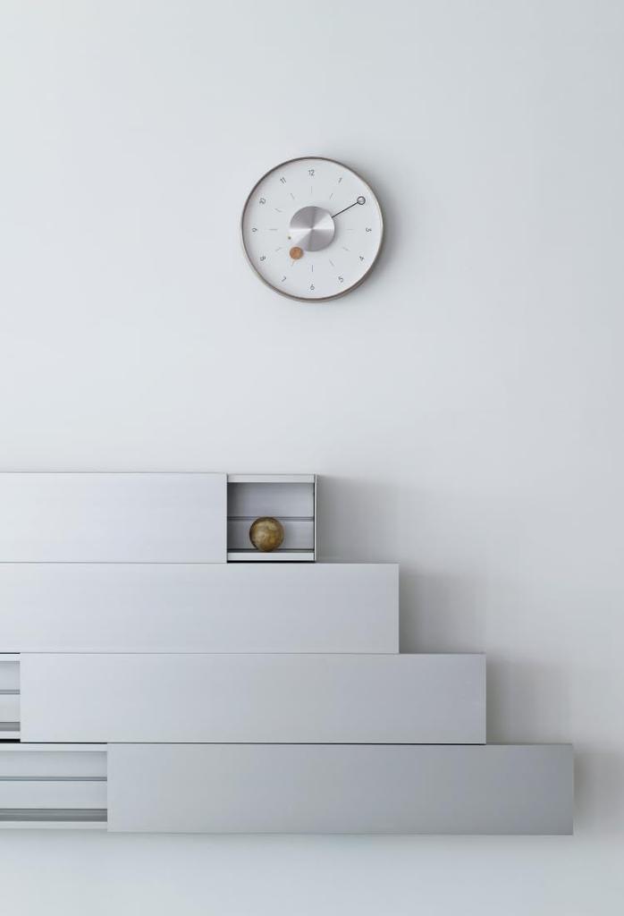 Interform Wall Clock Pianeta Sweep Movement CL-4511