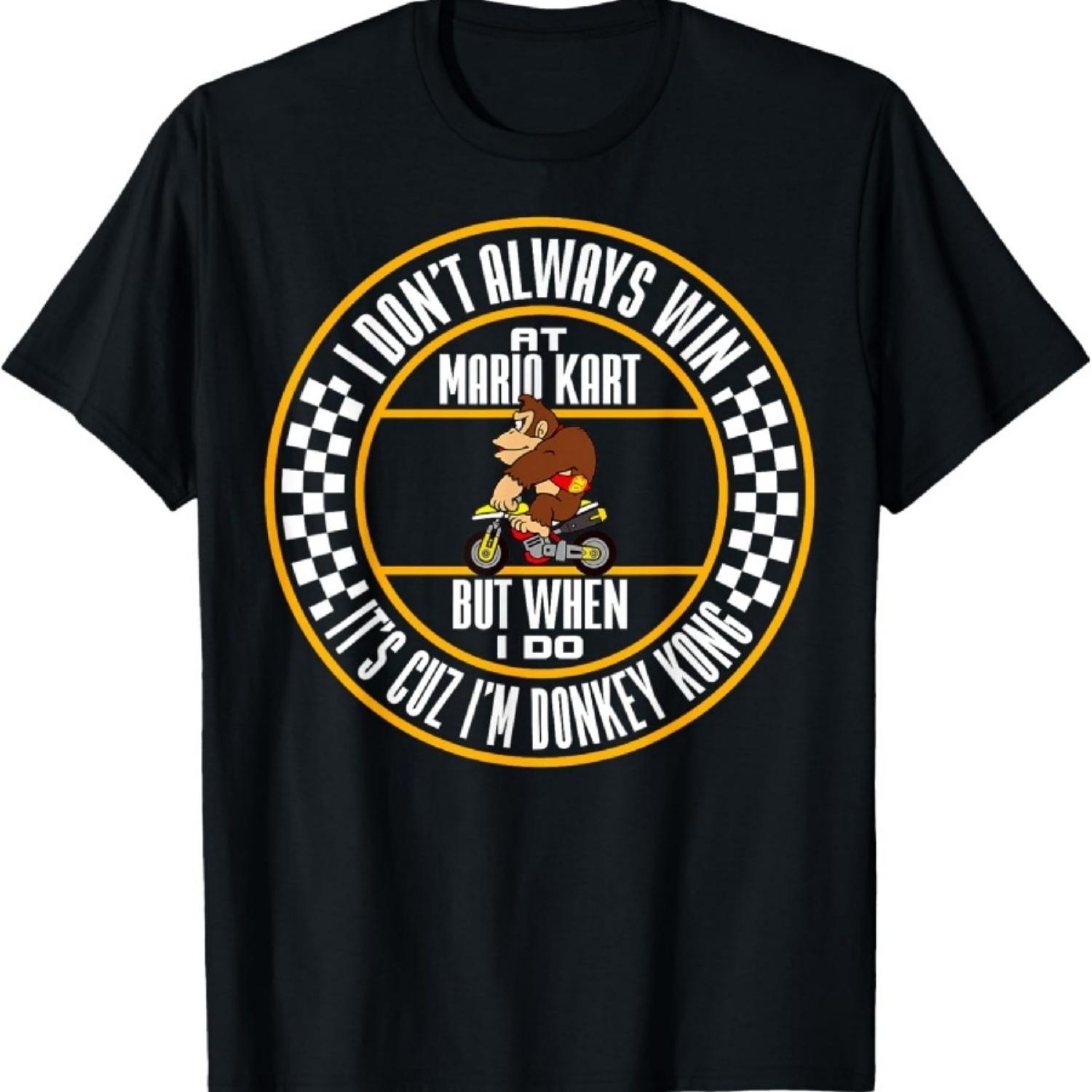 Nintendo Mario Kart Winning As Donkey Kong Graphic T-Shirt T-Shirt XXXXXL разноцветный