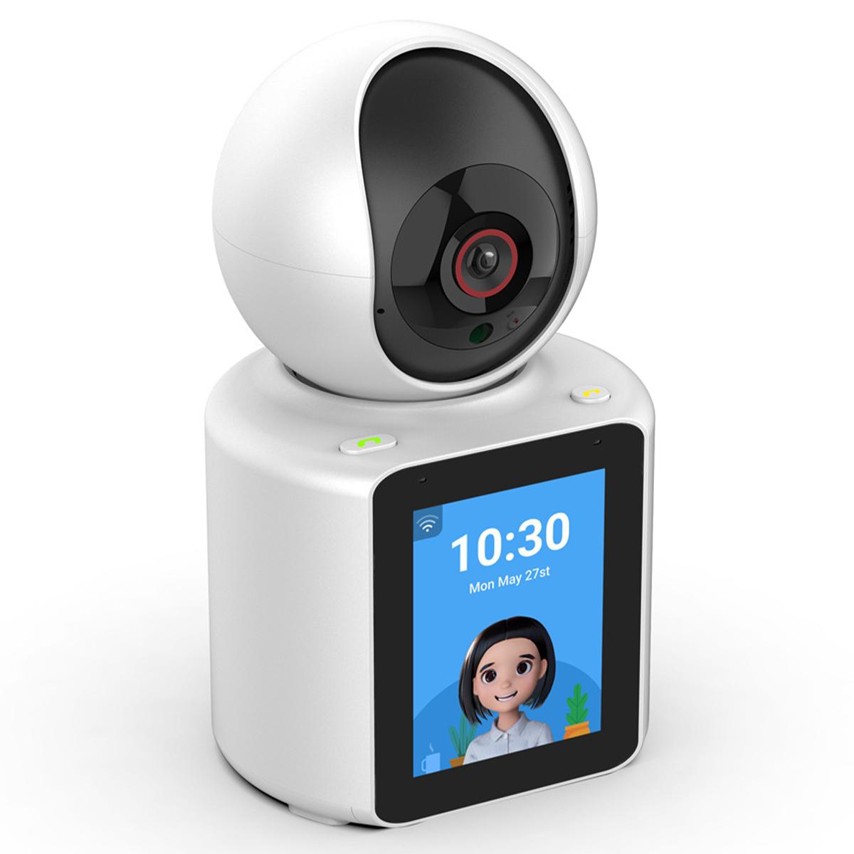 

3MP Home Security Camera HD Pan Tilt Pet Baby Monitor Night Vision Two-Way Audio Function (without Memory Card) EU Plug